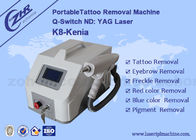 1-5HZ Portable Q Switch ND YAG 1064nm / 532nm Tattoo Removal Machine