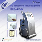 Multifunctional IPL Hair Removal Machines For Wrinkle / Age Pigment Removal