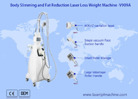 Vertical Vela Shape Machine Rf Roller Vacuum 40k Cavitation For Body