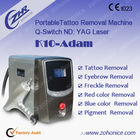 Q- Switch Nd yag Laser Tattoo Removal Machine  For Remove Freckle