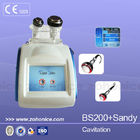 Safety Cavitation sound Fat Burning Machine 2 Handles With 8 Inch TFT Screen