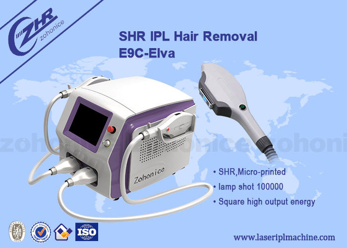 Permanent SHR Hair Removal Machine Opt Ipl Technique For Beauty Spa