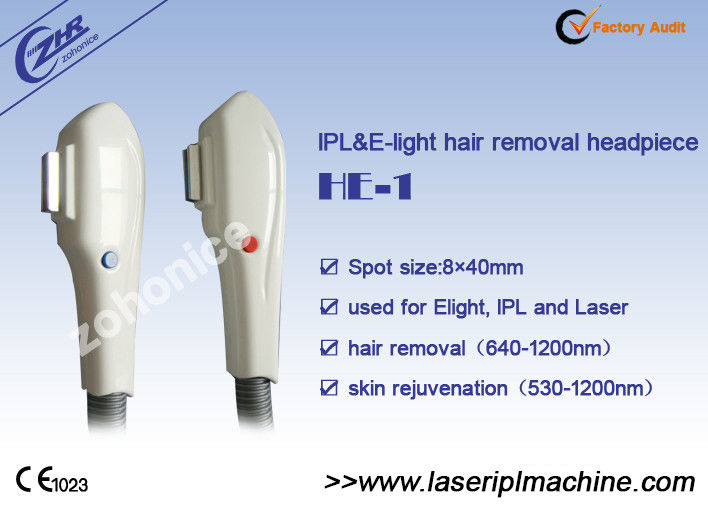 8 x 40mm e - Light Handle For Ipl / Laser hair removal Beauty Machine