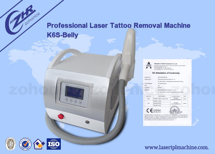 Q Switch Nd Yag Laser Tattoo Removal Machine Pigment  / Speckle Removal