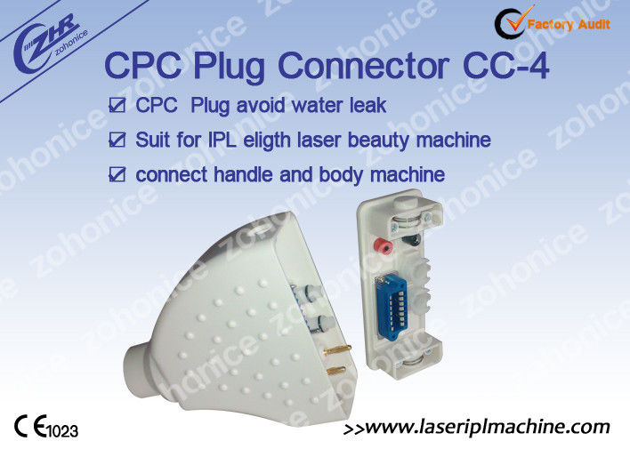 Instant Plug And Depart Ipl Handle Square Connector For Beauty Machine CC-4