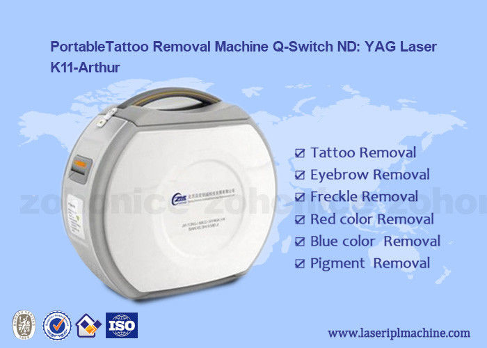 Portable Apple Laser Tattoo Removal Machine For Men Q Switch ND Yag Lser