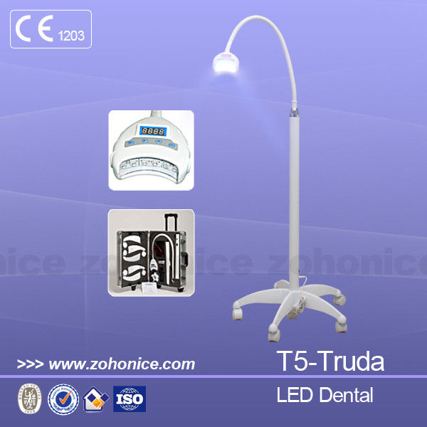 LED Portable Teeth Whitening Machine 460nm - 475nm With Wheel Base / Spa / Detal Model