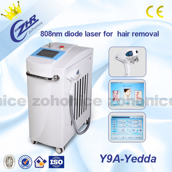 808nm Diode Laser Hair Removal Machine With 8.4'' Color Touch LCD Screen