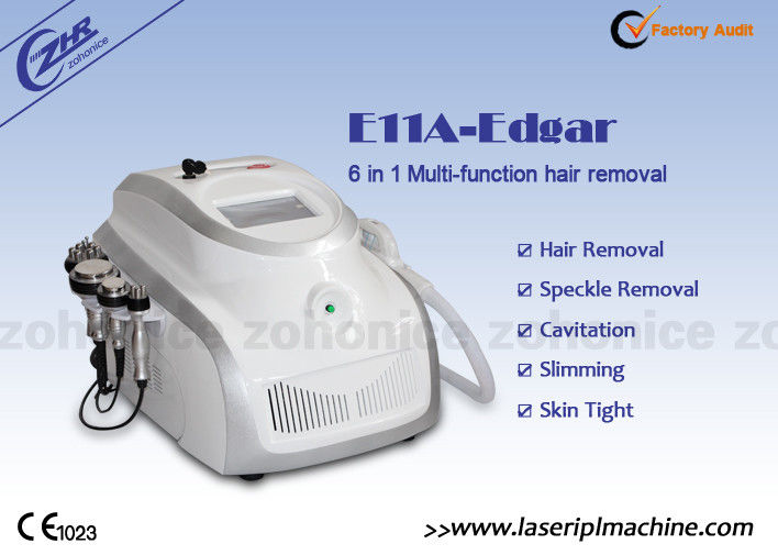 IPL Cavitation Multi Function Beauty Equipment For Hair Removal / Body Slimming