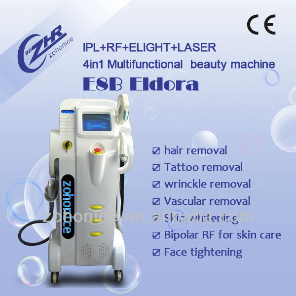 Multifunctional E-Light Ipl   Hair Removal Skin Whitening Beauty Machine for beauty salon