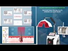 HR206 650nm Diode Laser Low Level Laser Hair Growth Hair Analyser Machine