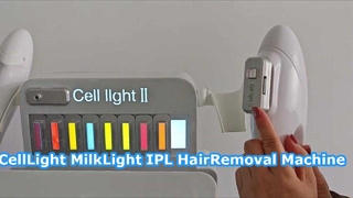 9 Wavelength Dual Handles Pore Removal Skin Whitening Cellular Light DPL IPL Machine