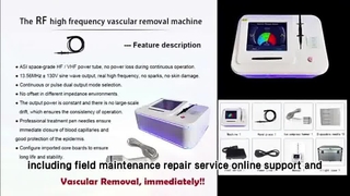 35w Vascular Removal RF Beauty Equipment For Facial Lifting