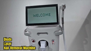All Skin Type Skin Rejuvenation 755nm 808nm 1064nm Diode Laser Hair Removal Machine