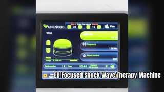 10Bar 180hz High Frequency Body Rehabilitation ED Focused Shock Wave Therapy Machine