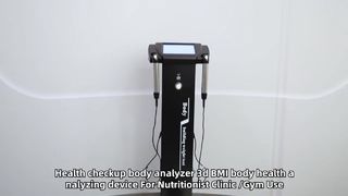 Full Body Health Scanner Body Element Measuring Component Analyzer Machine