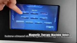 Portable 2000W Electromagnetic Therapy PEMF Magnetic Physiotherapy Machine