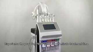 10in1 Hydro Oxygen Machine Cold Treatment Skin Care Rf Ultrasonic Deep Cleaning