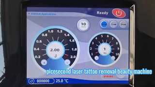 Vertical Nd Yag Picosecond Laser Machine Skin Rejuvenation Tattoo Removal