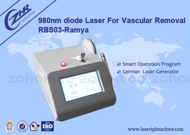 High frequency Diode Laser Hair Removal Machine for EVLT , Spider Veins , face veins