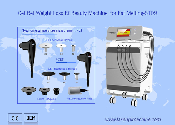 448khz Portable Fat Loss Physical Therapy Shock Wave Machine Stationary