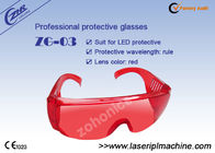 Red 400nm Laser Safety Goggles For Led Cool Light / Teeth Whitening Machine