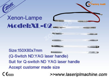ISO9001 E Light IPL Spare Parts Xenon Flash Lamp Suit for Q switch ND YAG laser handle