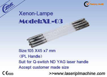 7mm Dia Nd Yag Laser Ipl Xenon Flash Lamp Suit for Qswitch ND YAG laser handle