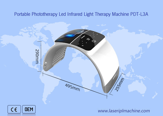 Skin Whitening Body Smooth Pdt Led Light Therapy Machine Clinic Use PC ABS
