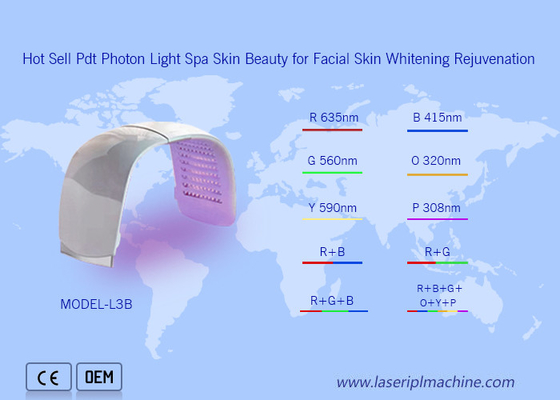 Hot Sell Pdt Photon Light Spa Skin Beauty for Facial Skin Whitening Rejuvenation