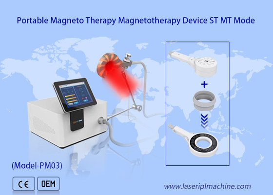 100-300 Khz Air Cooling Magneto Therapy Machine Sport Injuries Joint Pain Relief Physio