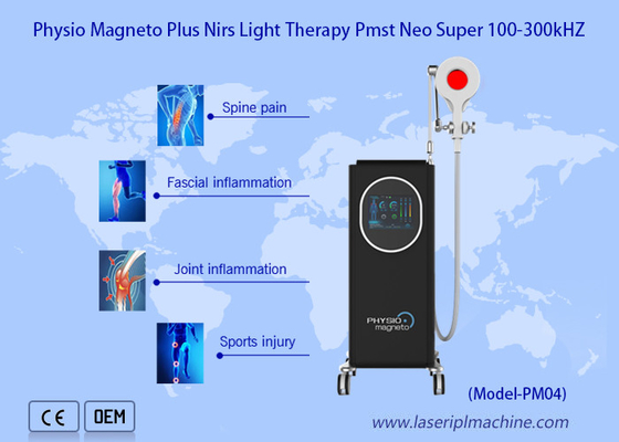 Vertical Magneto Therapy Machine Pmst Neo Magnetic Plus Nris Light Ring