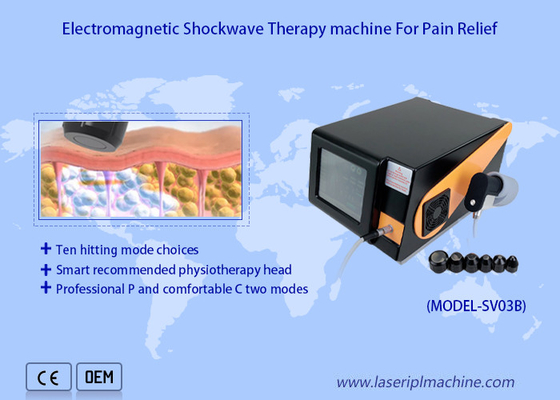 Desktop 6 Bar Portable Shockwave Machine For Pain Relief Weight Loss