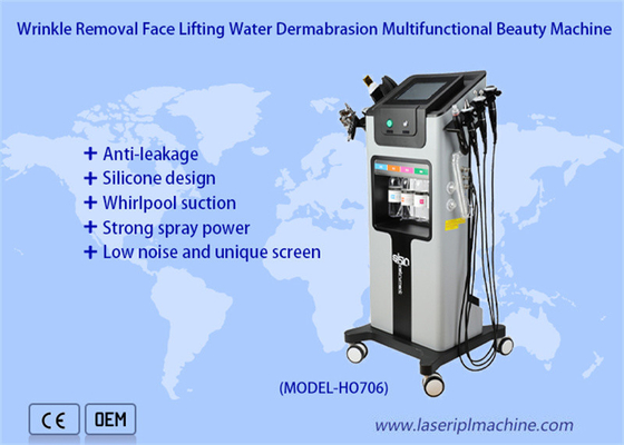 Vertical Multifunctional 8in1 Hydro Oxygen Machine H2O2 Skin Care Deep Cleaning