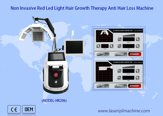 650 Nm Diode Laser Hair Growth Machine Low Level Hair Therapy Analyser