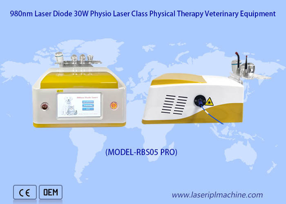 Pets Pain Recovery Surgical 980nm Diode Laser Veterinary Therapy Laser Device