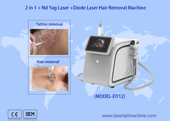 Multifunctional Portable Diode Laser Hair Removal Machine 1064nm/532nm/755nm