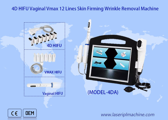 3 In 1 Hifu 4d Machine Portable Anti Aging Vagina Tightening Wrinkle Removal