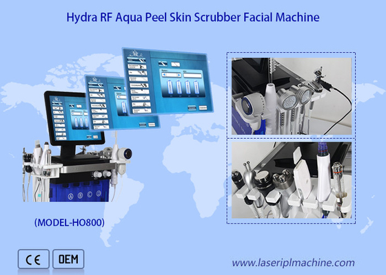 Vertical Hydro 14 in 1 Microcurrent Peeling Facial Care Dermabrasion  Device