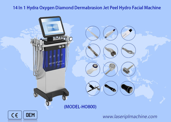 14 In 1 Oxygen Jet Peel Machine Multifunctional For Skin Care