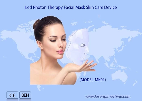 7 Colors Led Light Therapy Beauty Mask For Wrinkle Removal Skin Care