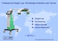 10d Emerald Laser Machine Therapy Non Invasive Fat Loss 635nm 532nm Slimming