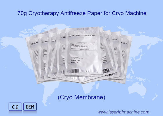 70g Cryotherapy Antifreeze Paper For Vacuum Cavitation System Compatible With Cryo Machine