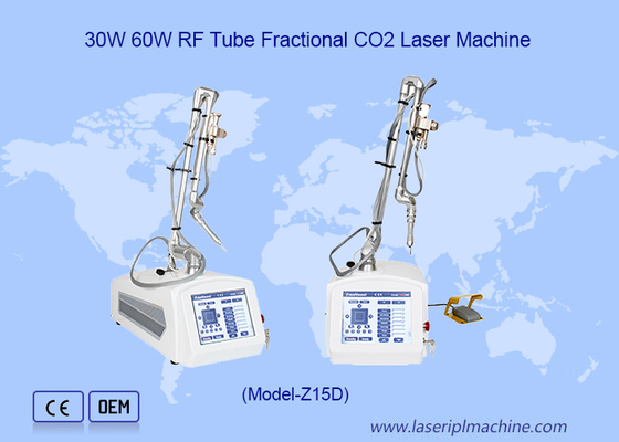 3 In 1 Rf Tube Fractional Co2 Laser Device For Acne Scars Removal Skin Care Machine