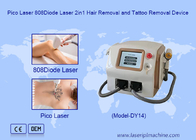 Painless Picosecond Tattoo Removal Diode Laser 2 In 1 Hair Removal Machine