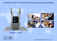 Non Invasive 4 Handles Hi Emt  Body Slimming Fat Burner Rf Ems Muscle Sculpting Machine