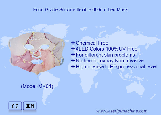 EMS And Air Mail Services Home Beauty Device With LED Light Therapy Technology