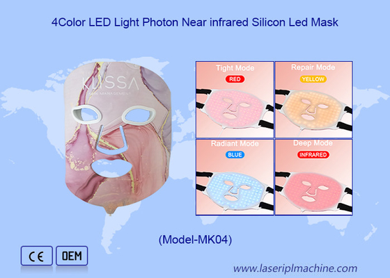 Wrinkle Removal LED Infared Face Mask With 38-42C Temperature