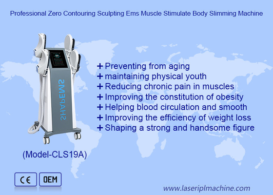 High Frequency EMS Slimming Electromagnetic EMS Shaping Sculpting Machine For Thighs