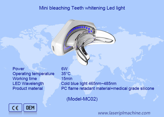 15min Working Time Teeth Whitening LED Light For Effective Whitening